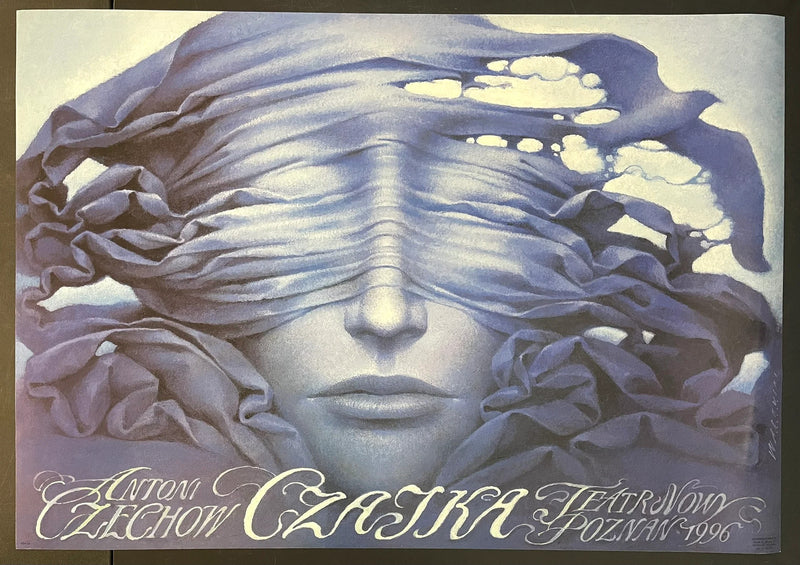 Człowiek z Żelaza (1996) Original Polish Theatre Poster 27X38