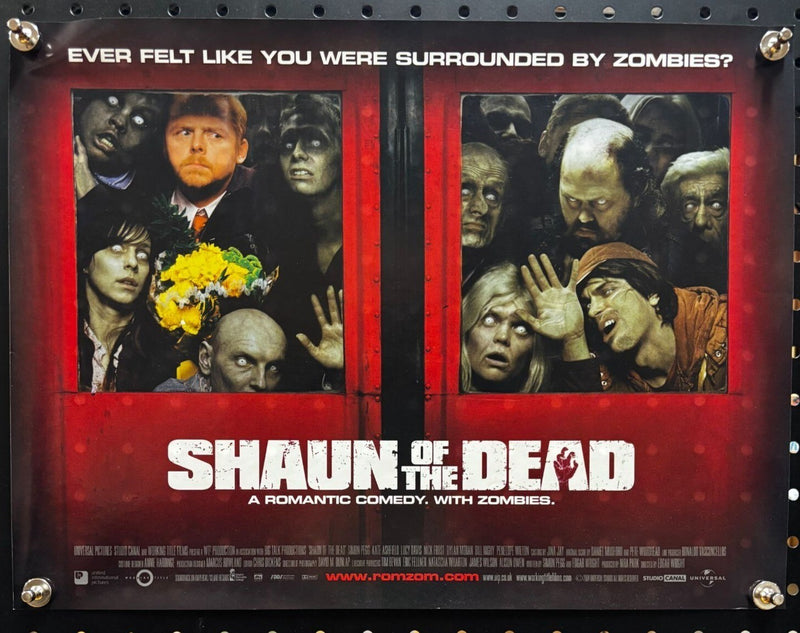 Shaun of the Dead (2004) Mini, Original Rolled Poster 12x16