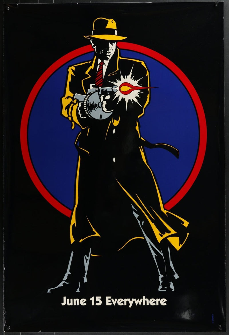 Dick Tracy (1990) Original Double-sided Movie Poster Rolled 27x41