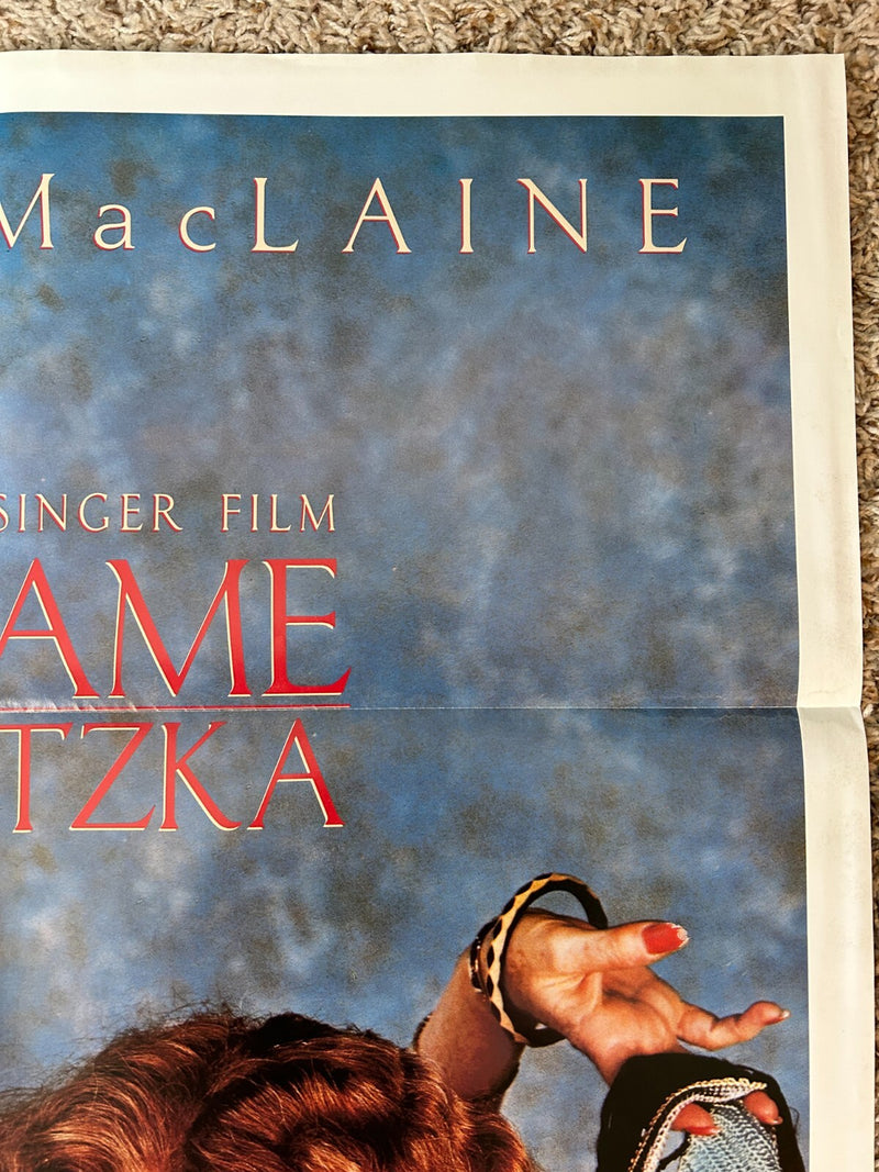 Madame Sousatzka (1988) Original Movie Poster One-Sheet 27x40 Folded BP53