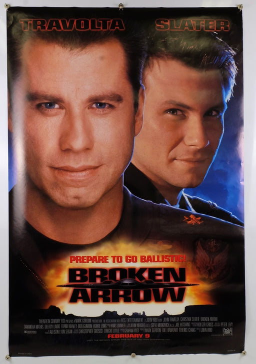 Broken Arrow (1996) Original Movie Poster Rolled 27x40