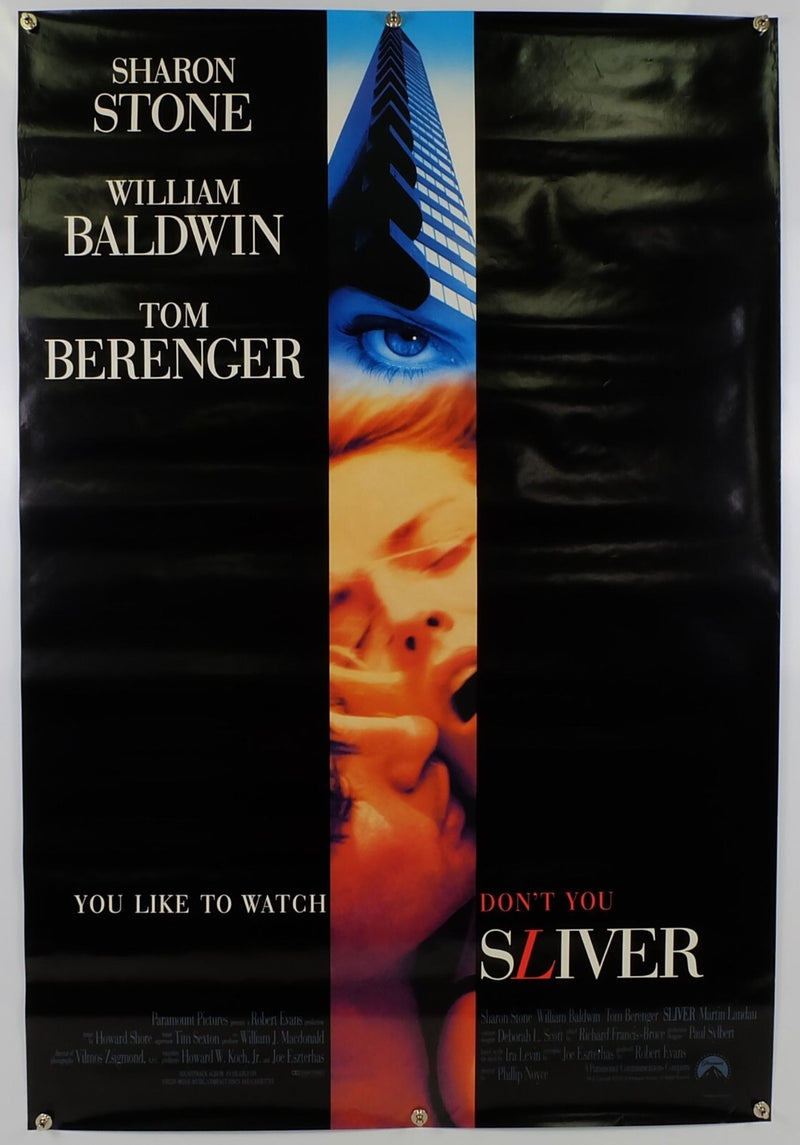 Sliver (1993) Original Movie Poster Rolled 27x40