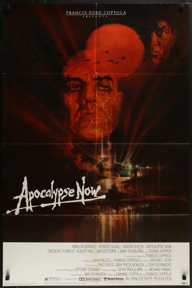 APOCALYPSE NOW (1979) Original One Sheet 27x41 Movie Poster Francis Coppola