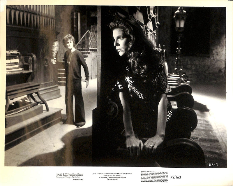 The Dead Are Alive (1972) Movie Still Full Set 8x10