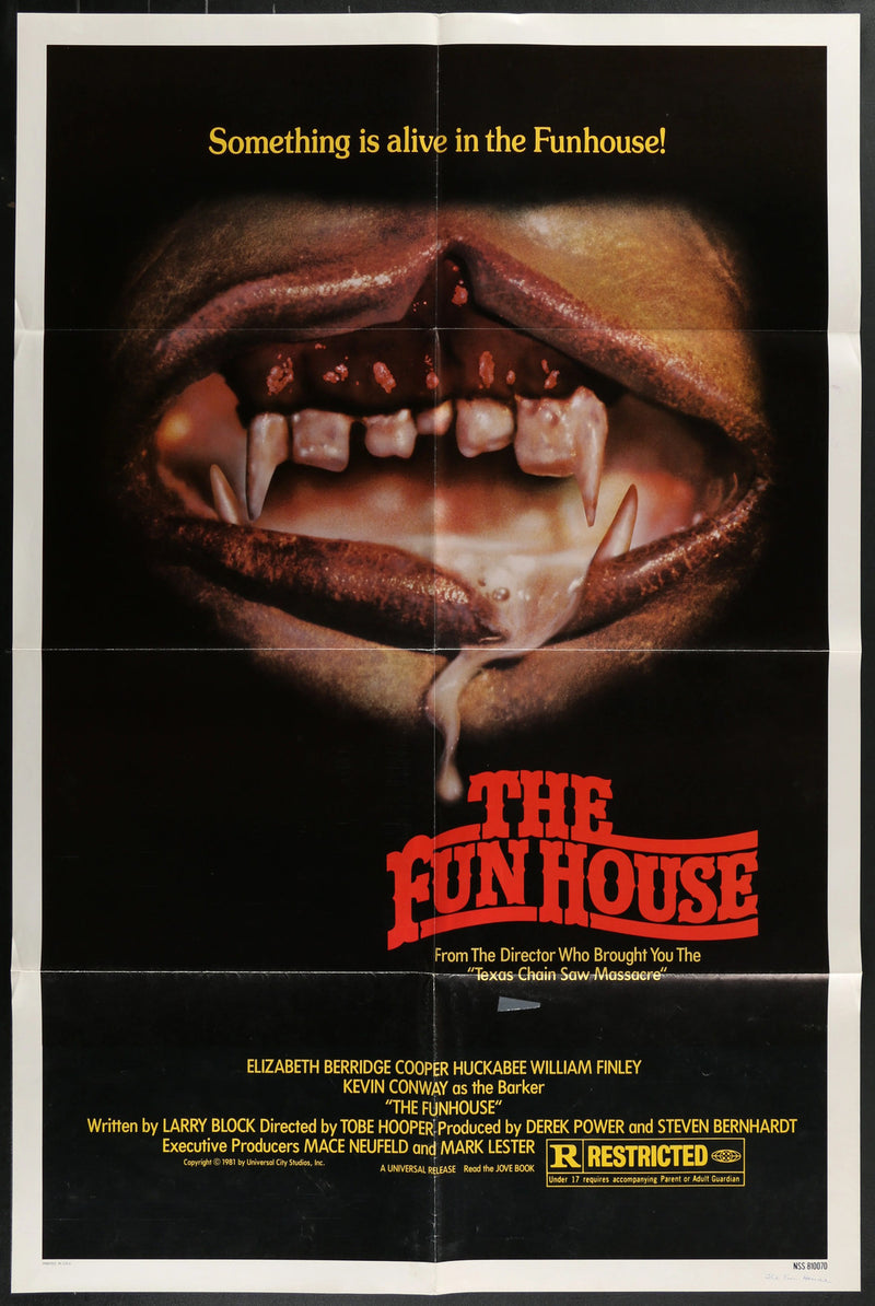 The Funhouse (1981) Original Movie Poster Folded 27x41