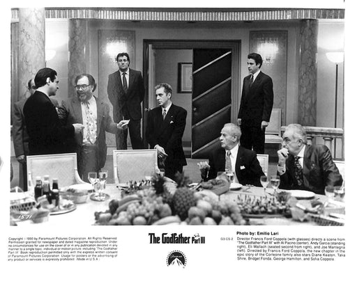 The Godfather Part III (1990) Movie Still #1 8x10