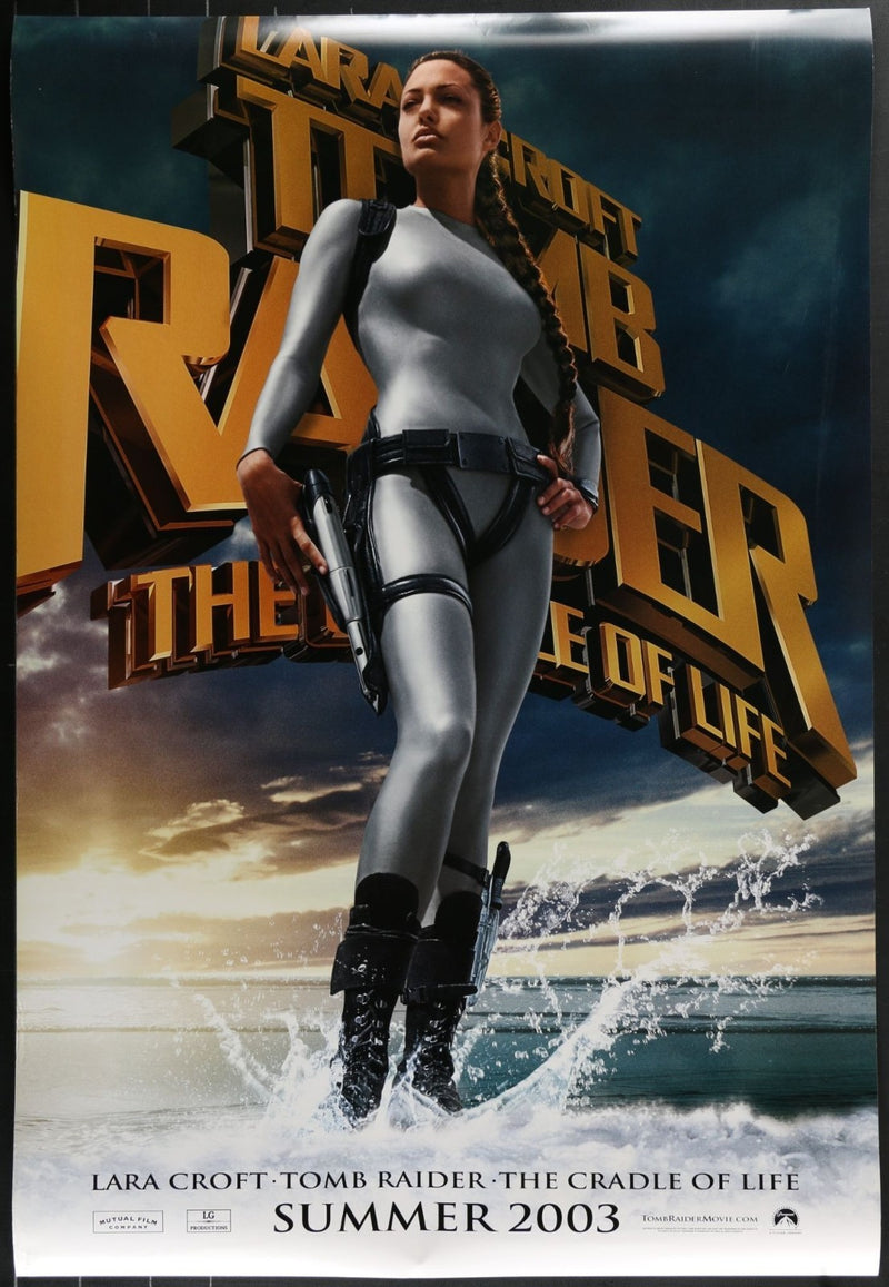 Tomb Raider - The Cradle of Life (2003) Original Double-sided Movie Poster 27x40