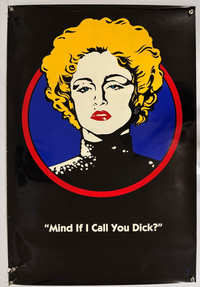 Dick Tracy (1990) Original Movie Poster Madonna Double-side Rolled 27x40