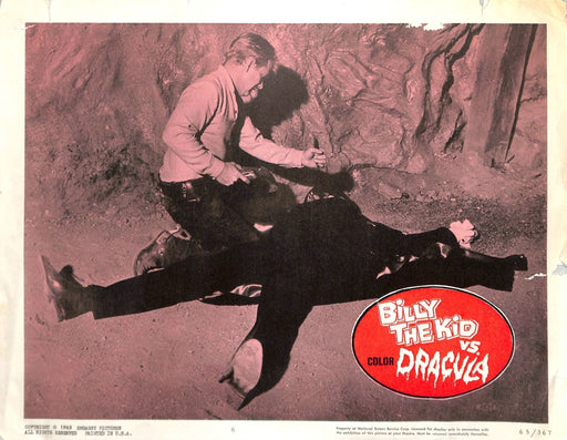 Billy the Kid vs. Dracula (1966) Lobby Card #6 11X14