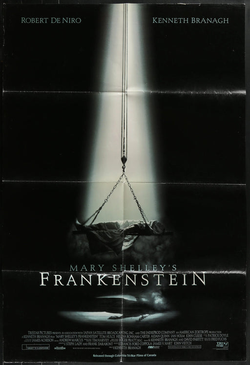 Frankenstein (1994) Original Movie Poster Folded 27x40