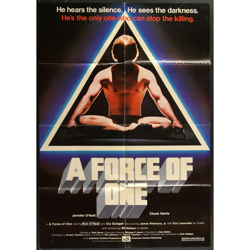 A Force of One (1979) Original Movie Poster 27x41