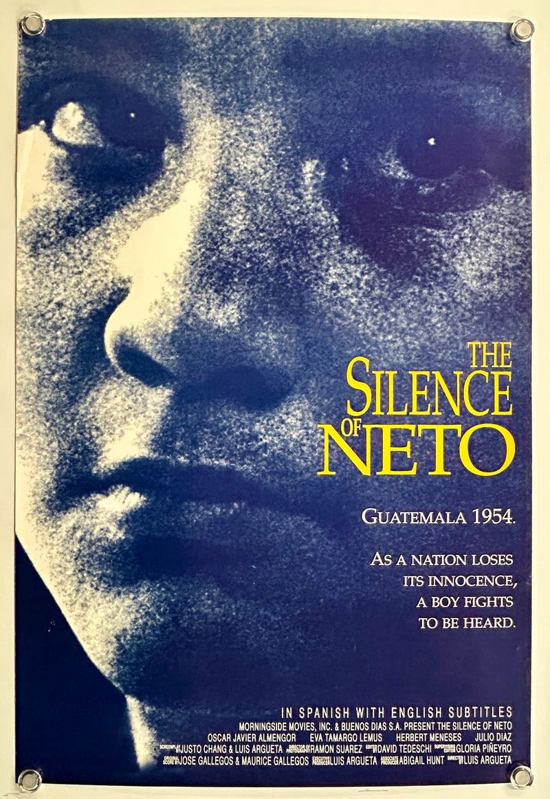 The Silence of Neto (1994) Original Movie Poster Rolled 27x41