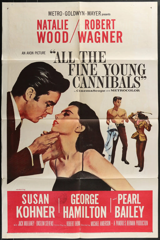 All the Fine Young Cannibals (1960) Original Movie Poster Folded 27x41