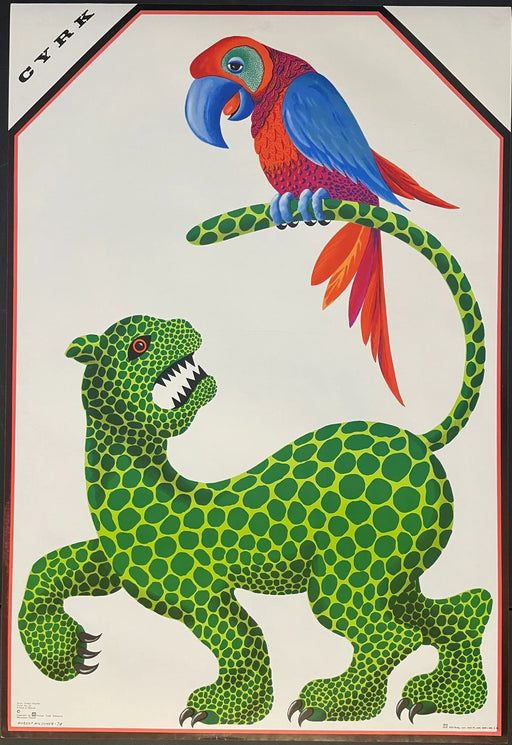 Cyrk (1974) Original Polish Circus Poster 26x38