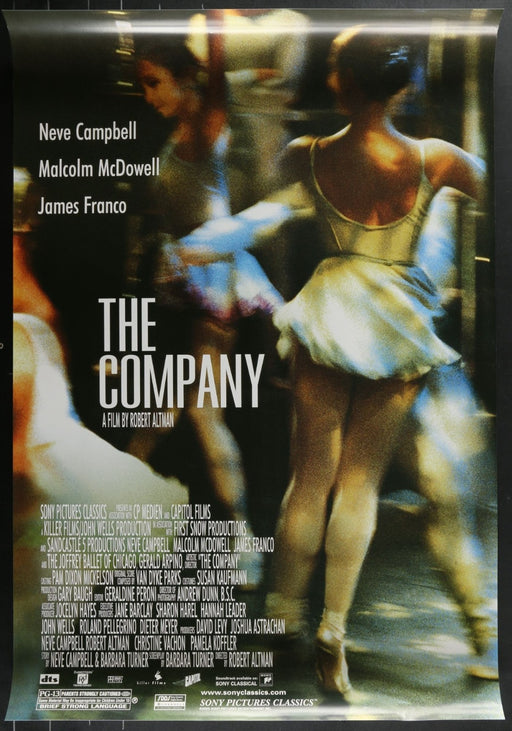 The Company (2003) Original Single-sided Movie Poster Rolled 27x40