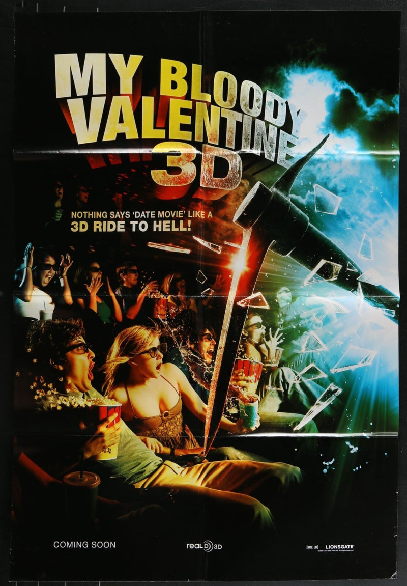 My Bloody Valentine (2009) Original Movie Poster Folded 27x40