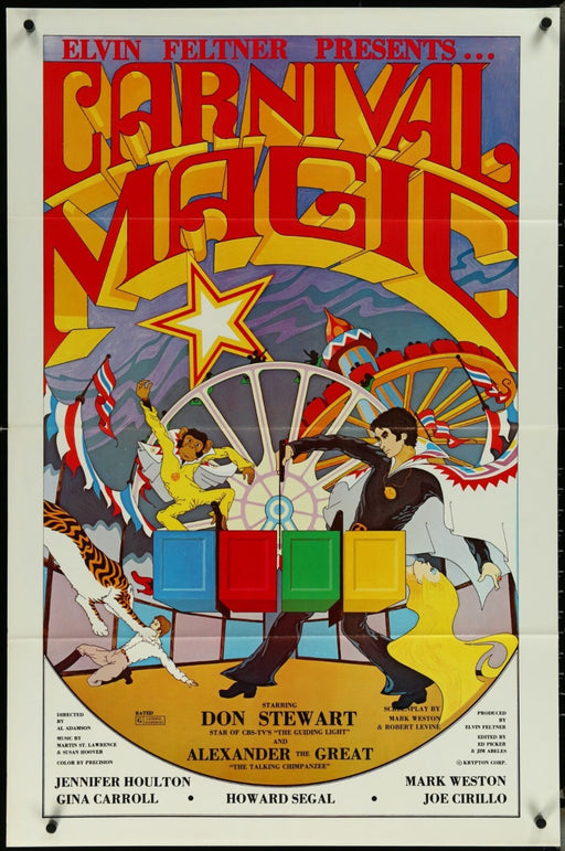 Carnival Magic (1983) Original Movie Poster Folded 27x41 EM8-482