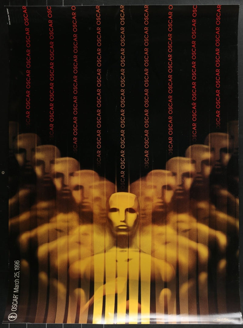 The 68th Academy Awards (1996) Orig. Single-sided Movie Poster Rolled 26x36