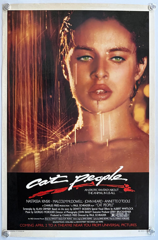 Cat People (1982) Original Movie Poster Rolled 27x41