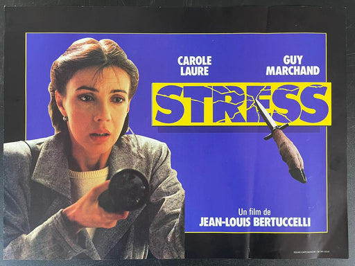 Stress (1984) French Poster Rolled 15.75x22.75