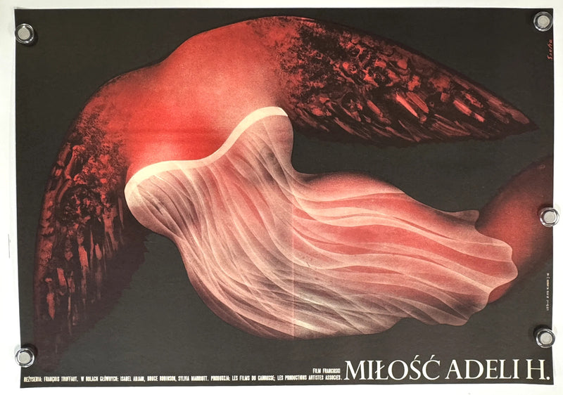 The Story of Adele H. (1975) Original Polish Movie Poster 26x38