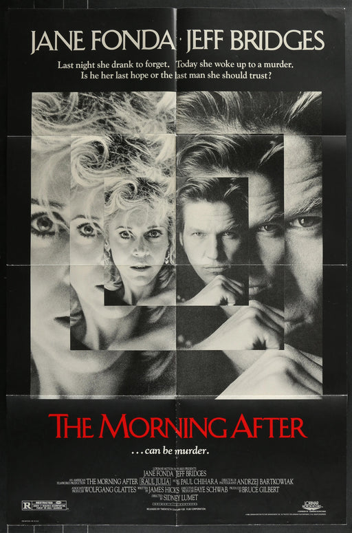 The Morning After (1986) Original Movie Poster Folded 27x41