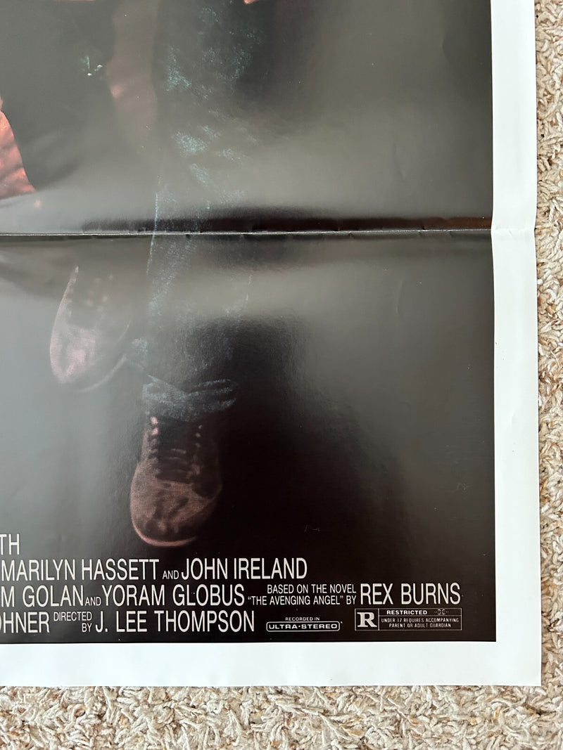 Messenger of Death (1988) Orig. Movie Poster One-Sheet 27x41 Folded Bronson BP81