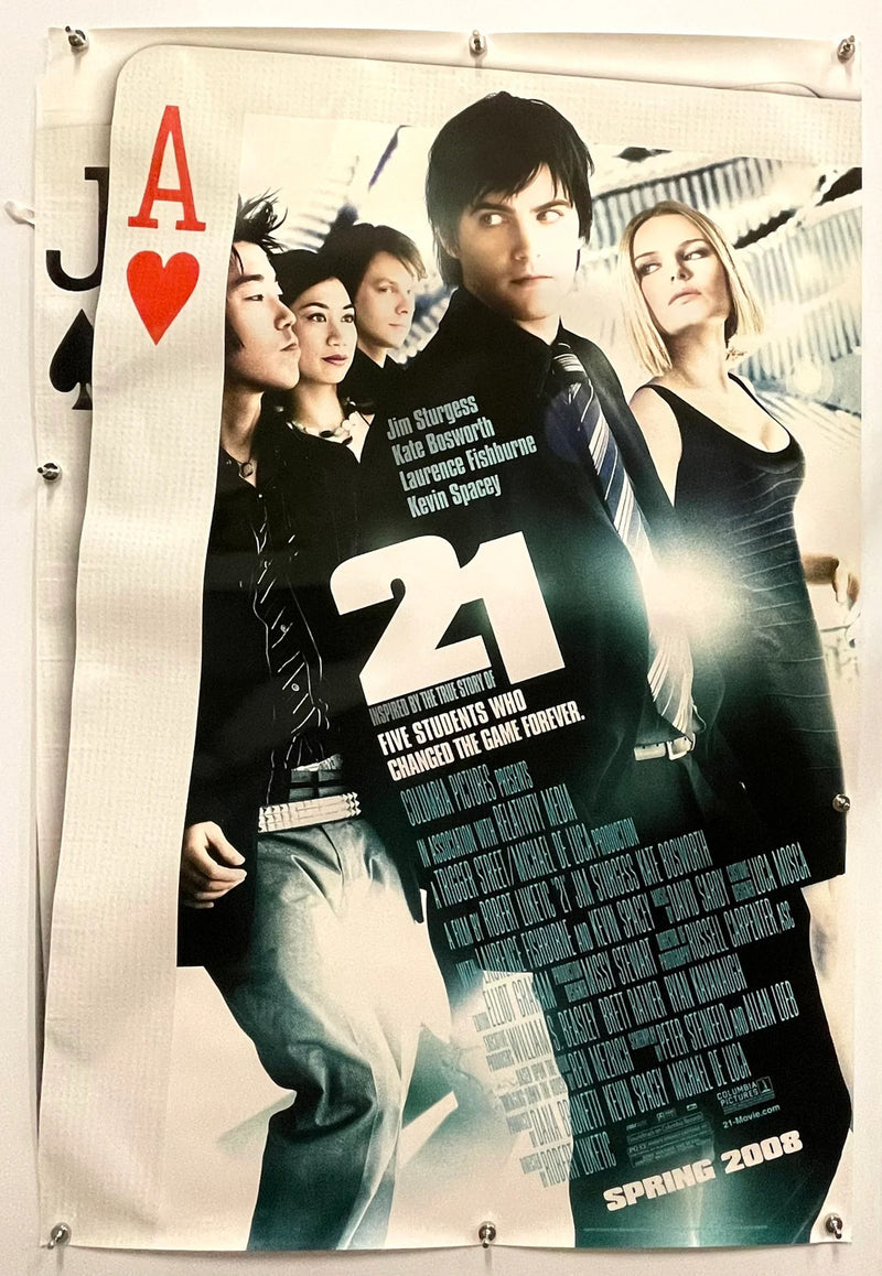 21 (2008) Original Movie DS Poster Rolled 27x40