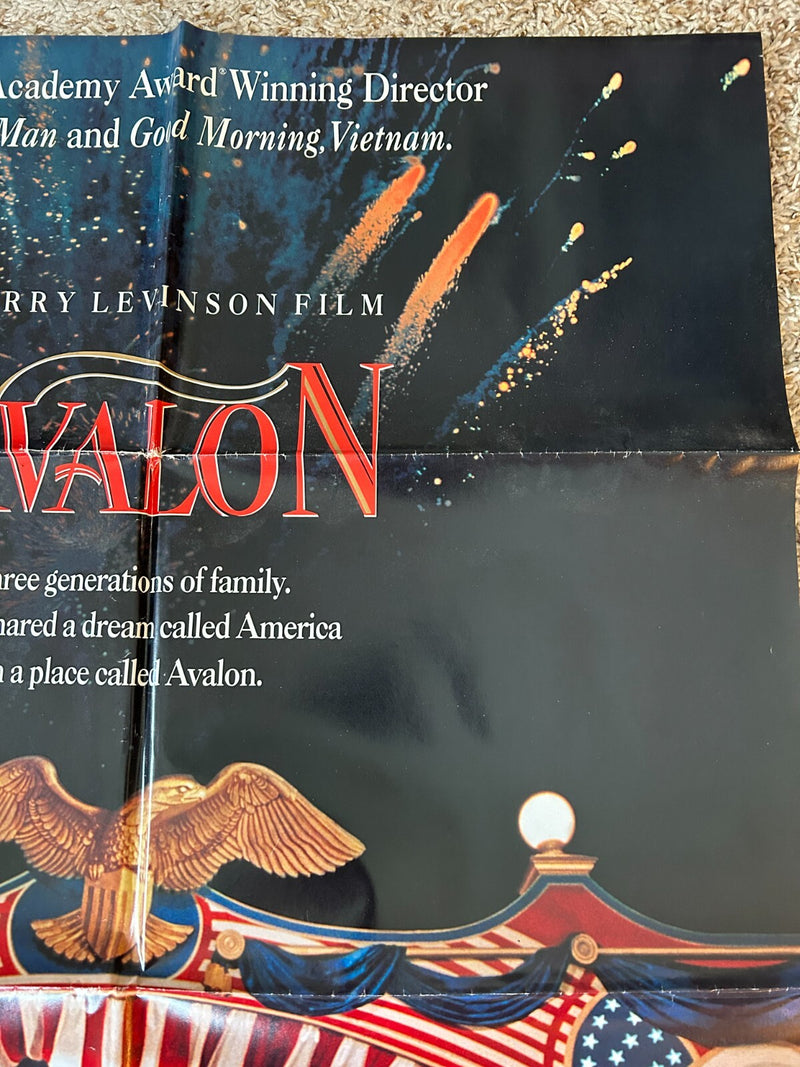 Avalon (1990) Original Movie Poster One-Sheet Folded 27x40 Barry Levinson BP63