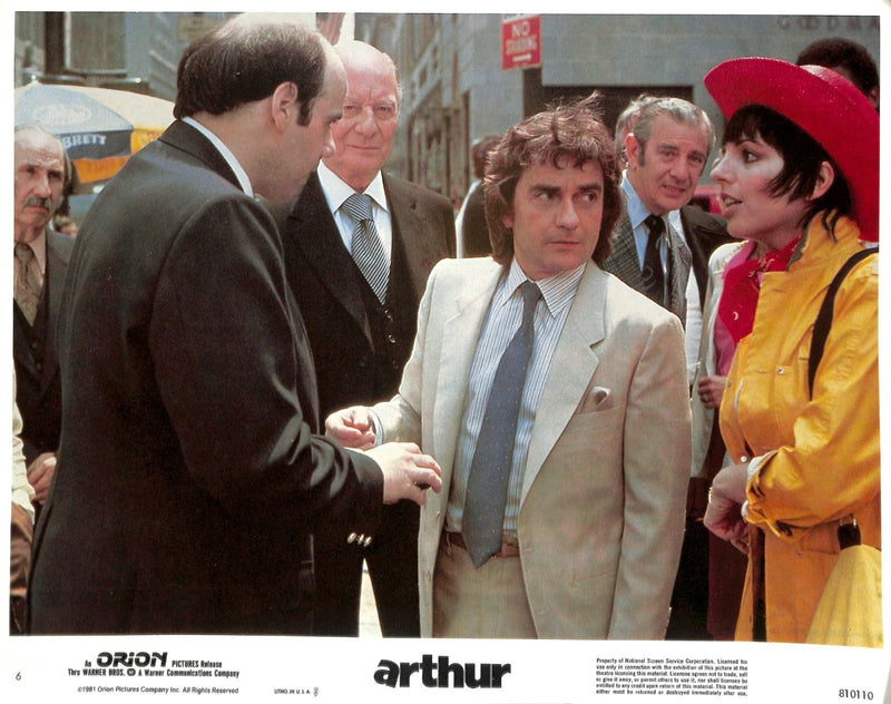 Arthur (1981) Movie Still Full Set 8x10