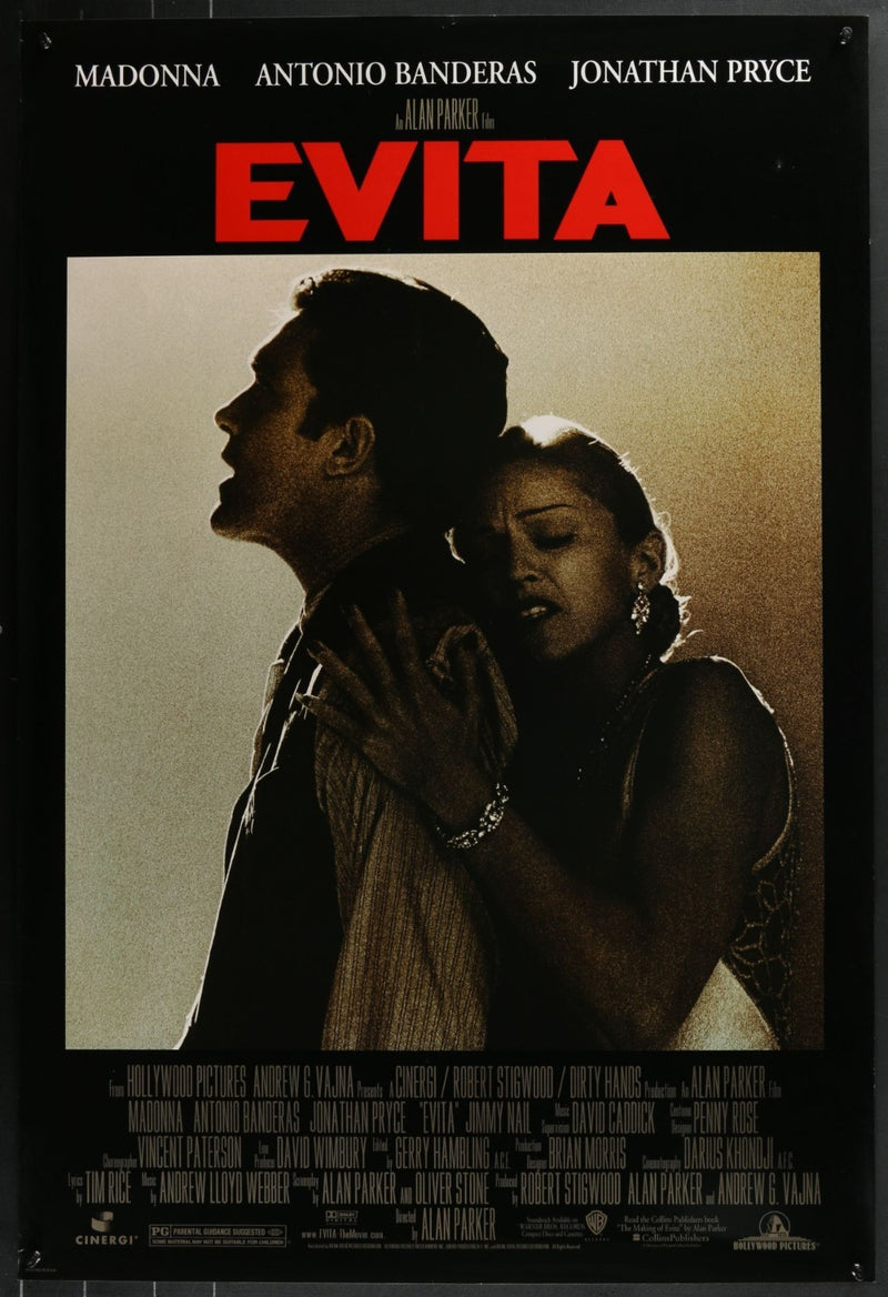 Evita (1996) Original Single-sided Movie Poster Rolled 27x40