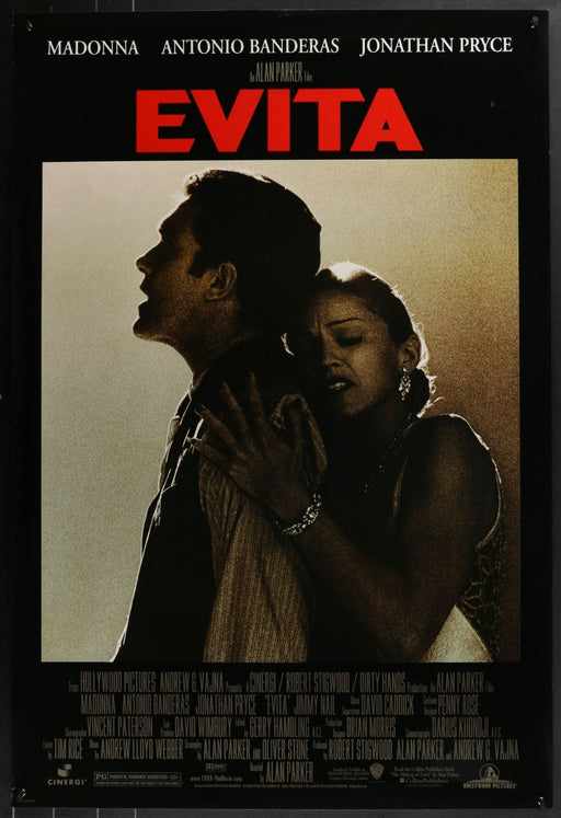 Evita (1996) Original Single-sided Movie Poster Rolled 27x40