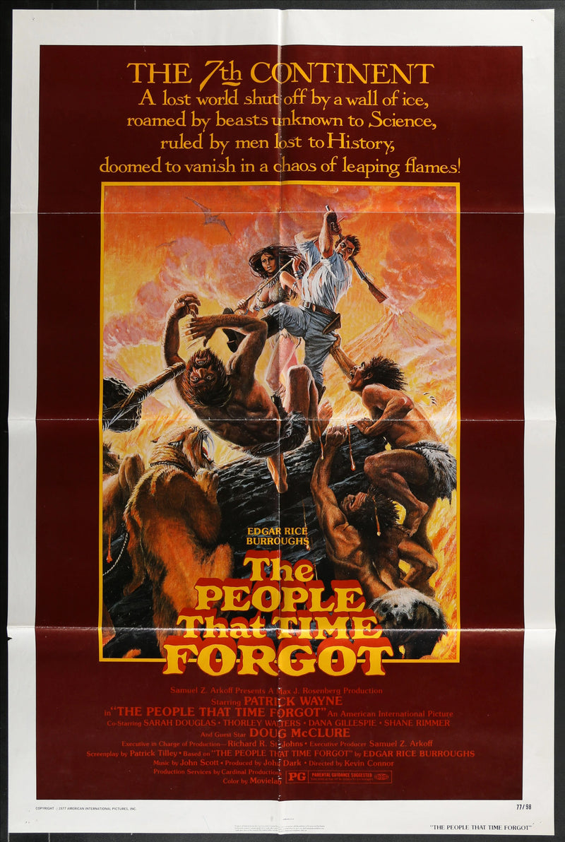 The People That Time Forgot (1977) Original Movie Poster F 27x41