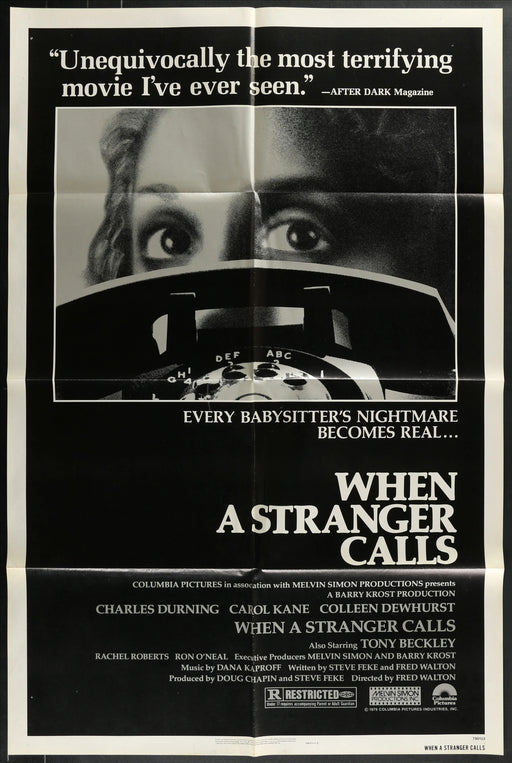 When a Stranger Calls (1979) Original Movie Poster F 27x41