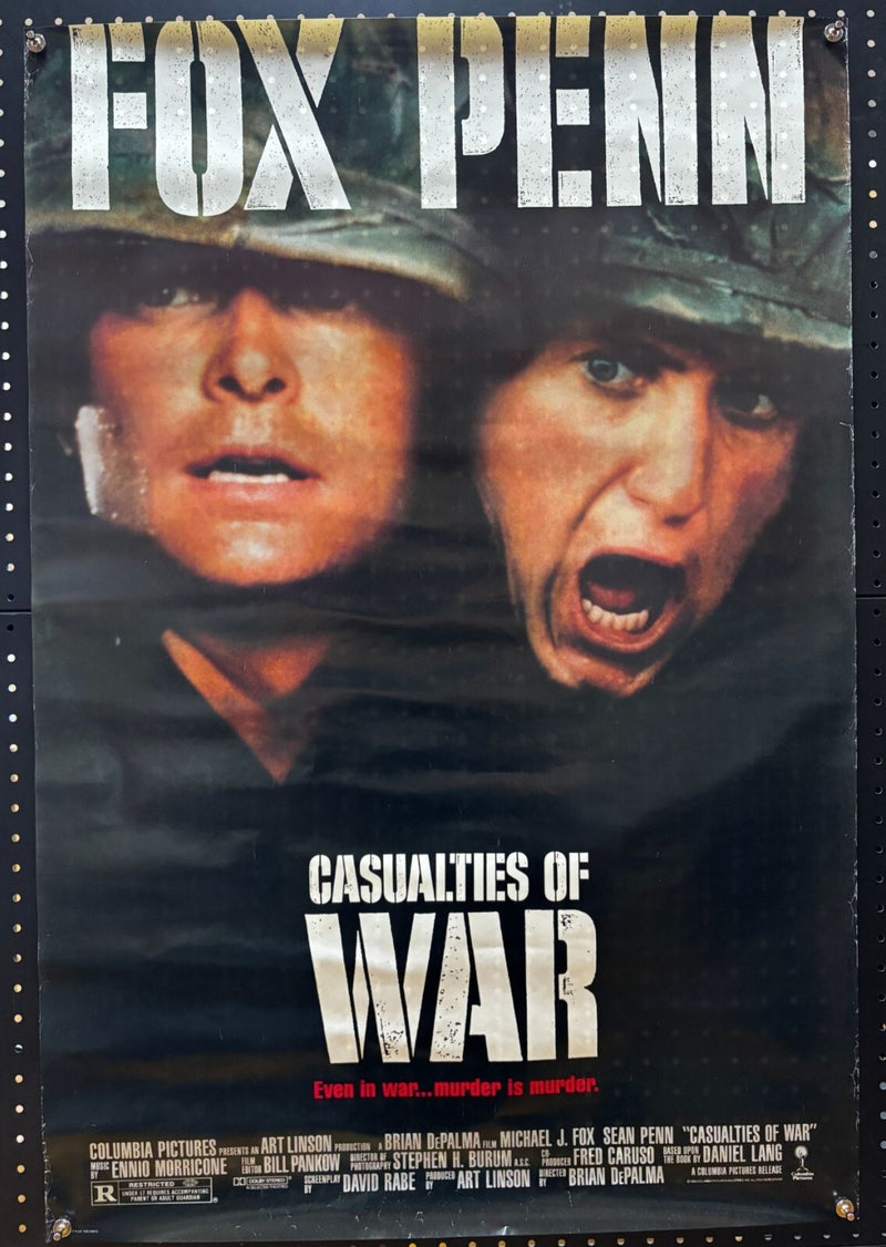 Casualties of War (1989) Original Rolled Poster 27x40