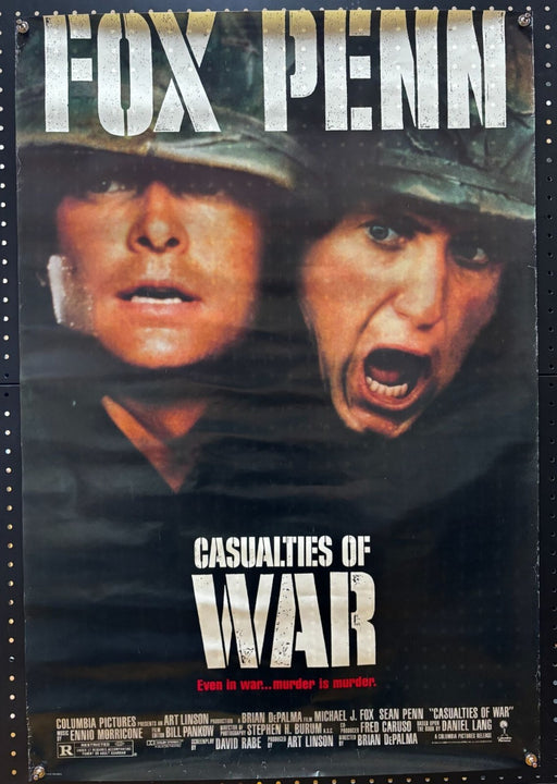 Casualties of War (1989) Original Rolled Poster 27x40