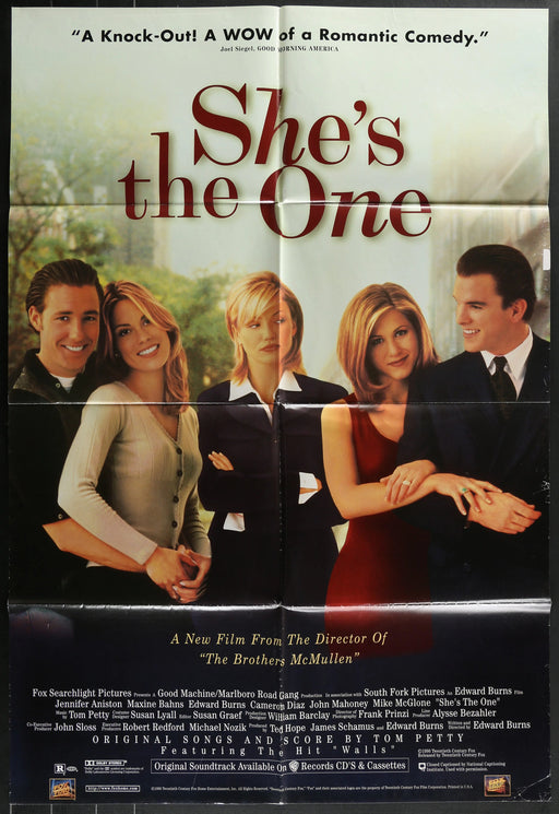 She’s the One (1996) Original Movie Poster Folded 27x40