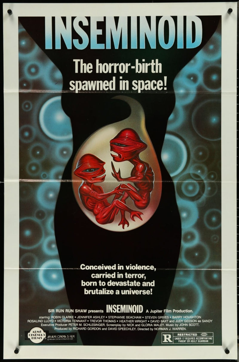 Inseminoid (1981) Original Movie Poster Folded 27x41 EM8-497