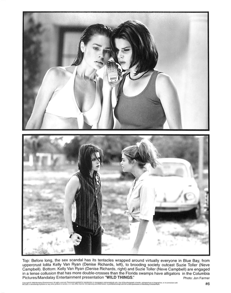 Wild Things (1998) 7 Movie Stills 8x10