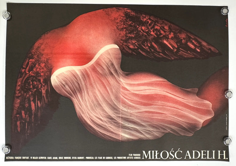 The Story of Adele H. (1975) Original Polish Movie Poster 26x38