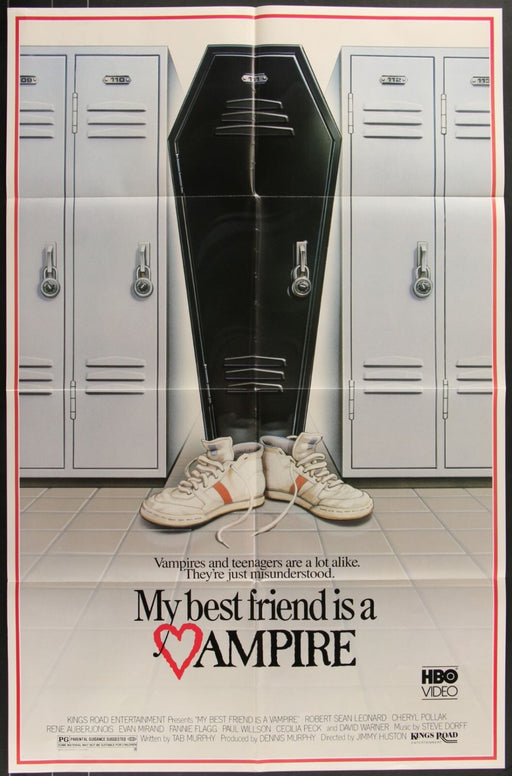 My Best Friend Is a Vampire (1987) Original Movie Poster 27x40
