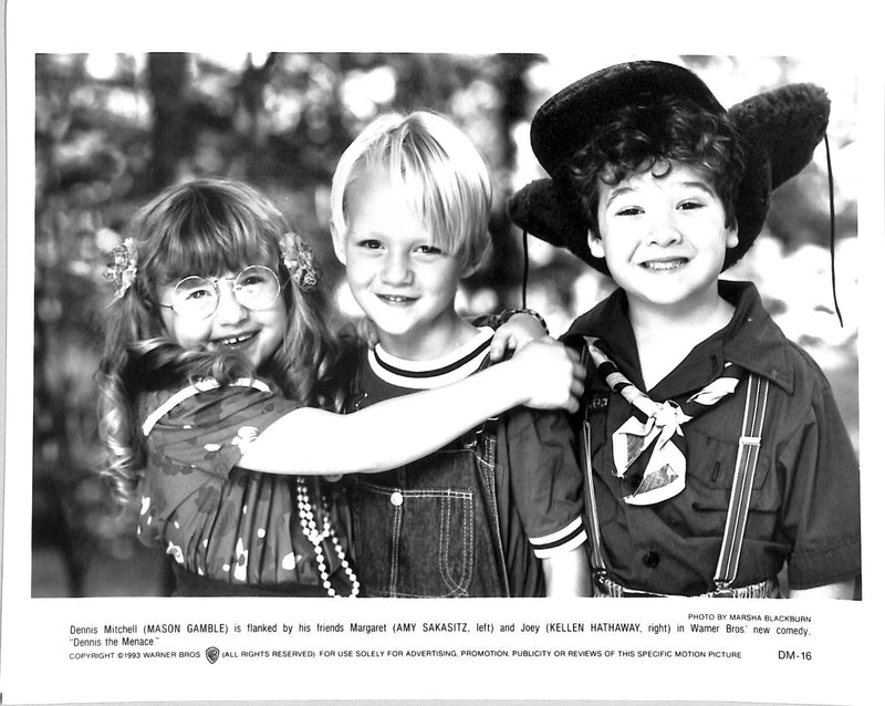Dennis the Menace (1993) 4 Movie Stills Set 8x10