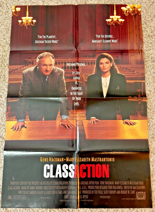 Class Action (1991) Orig. Move Poster One-Sheet 27x40 Folded Double-Sided BP31