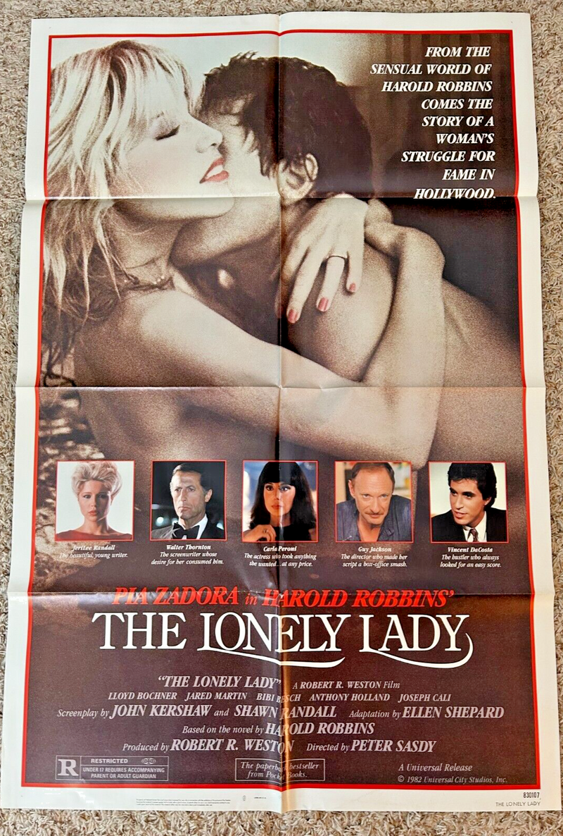 The Lonely Lady (1983) Orig. Movie Poster One-Sheet Folded 27x41 Pia Zadora BP34