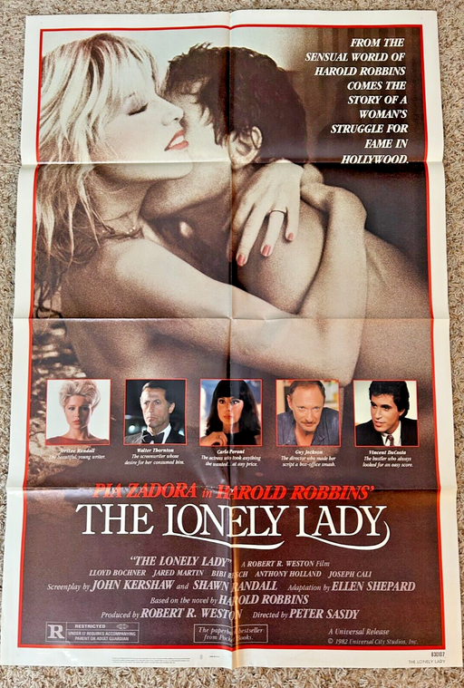 The Lonely Lady (1983) Orig. Movie Poster One-Sheet Folded 27x41 Pia Zadora BP34