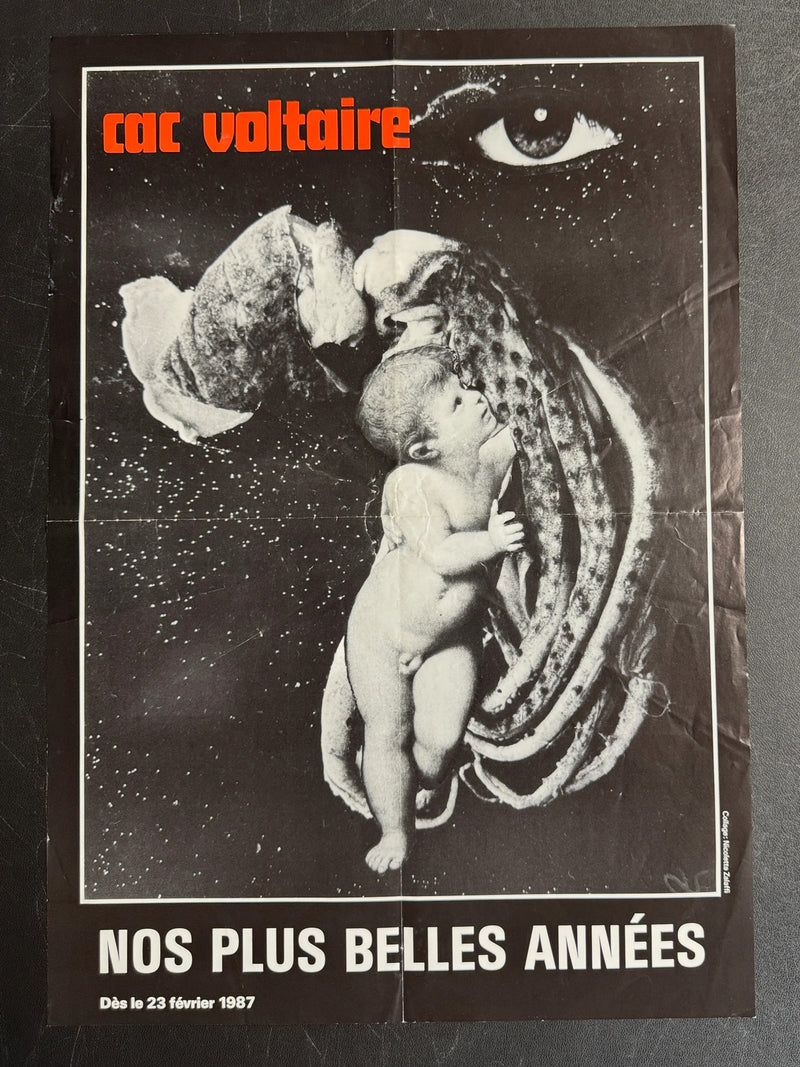Nos Plus Belles Années (1987) CAC Voltaire French Poster 15.75x22.75