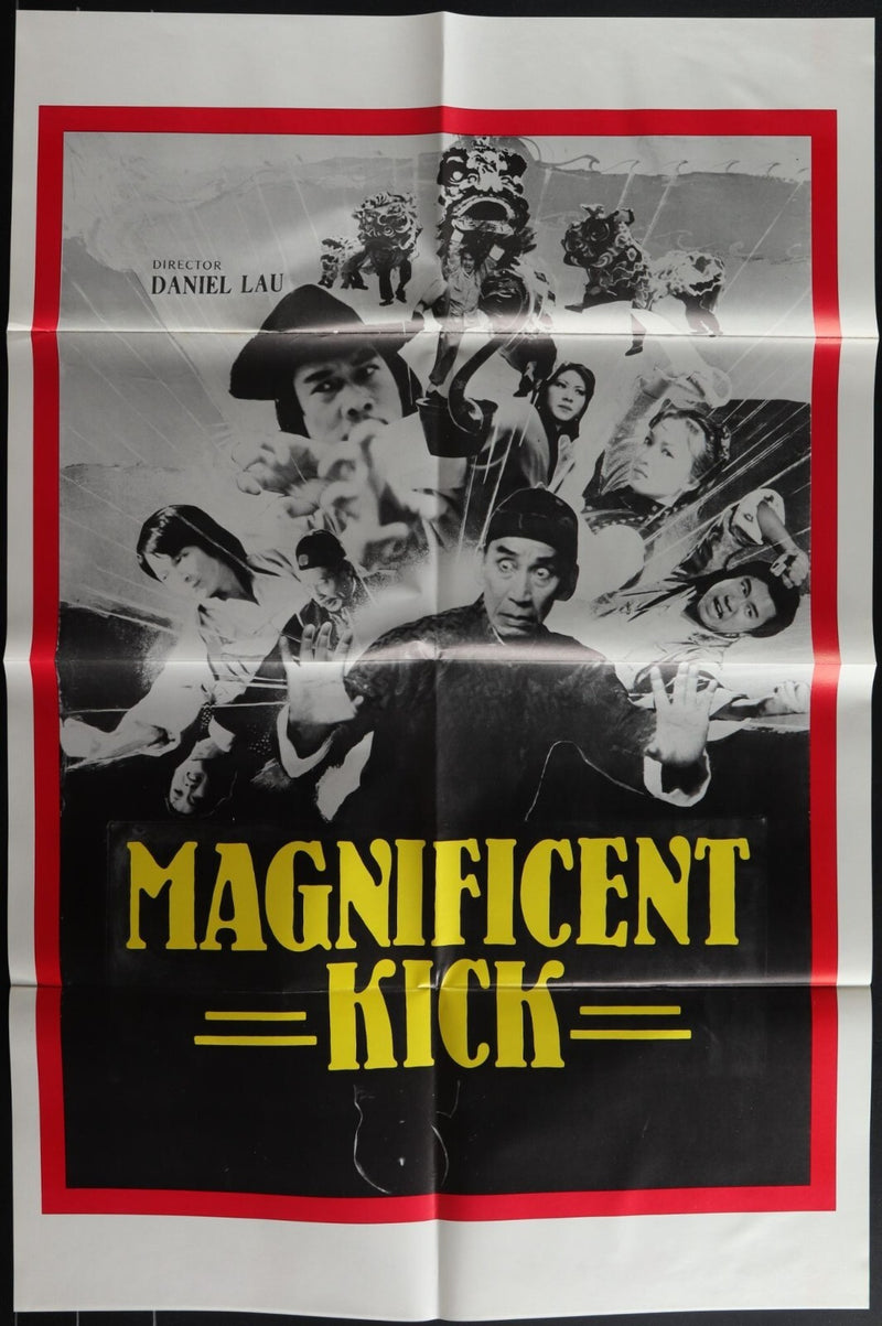 Magnificent Kick (1980) Original Movie Poster Folded 27x41EM8-435