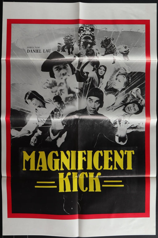 Magnificent Kick (1980) Original Movie Poster Folded 27x41EM8-435