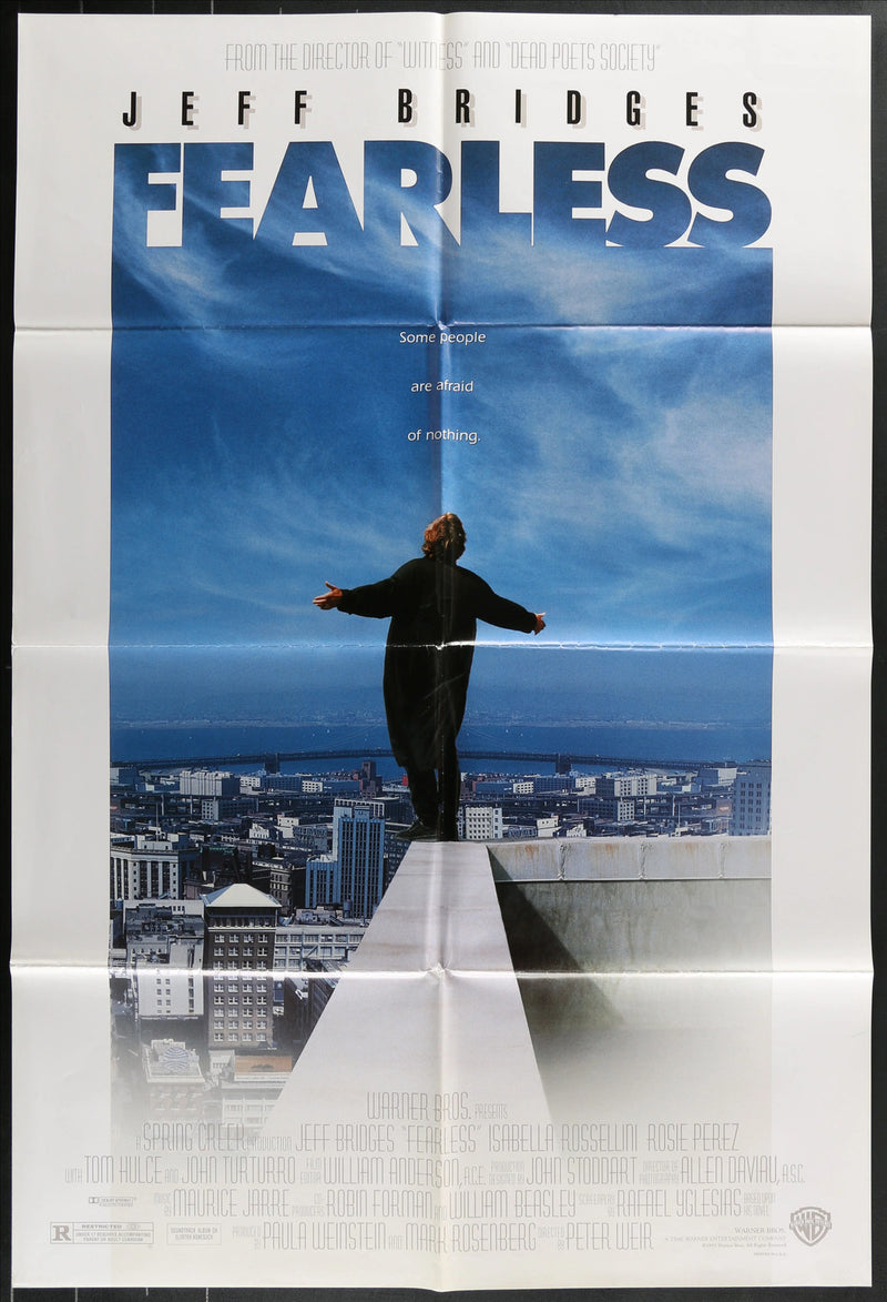 Fearless (1993) Original Movie Poster Folded 27x41