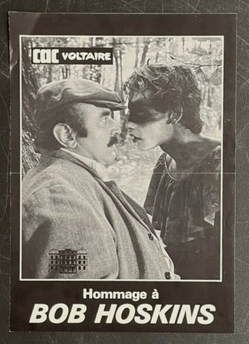 Hommage a Bob Hoskins (1989) CAC Voltaire Original Poster 8.25x11.75